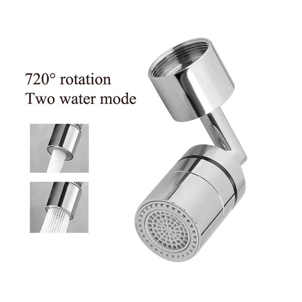 Universal 1080° Rotation Faucets Extender Sprayer Head Kitchen Robot Arm Extension Faucet Aerator Mixer Bubbler Water Tap Nozzle